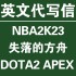 NBA2K23/NBA2K24 英文代写信 dayz DOTA2 APEX找回 命运2翻译申诉